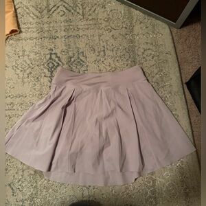 Lavender Pleated Women's Skirt